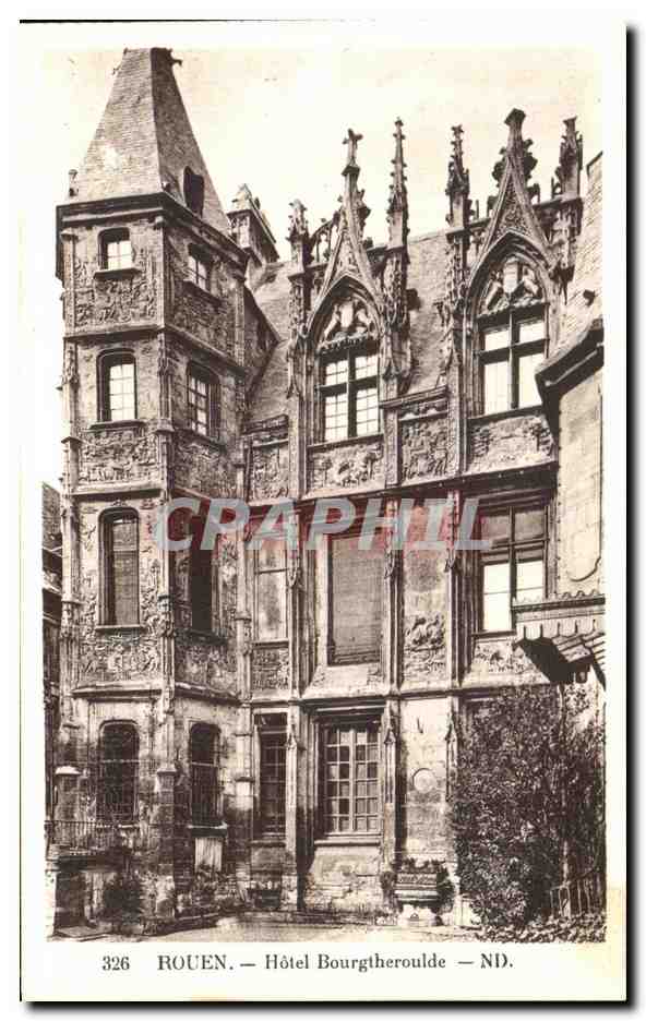 CPA Rouen Hotel Bourgtheroulde 