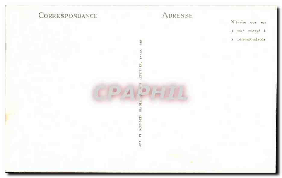 CPA Rouen Hotel Bourgtheroulde  — Verso