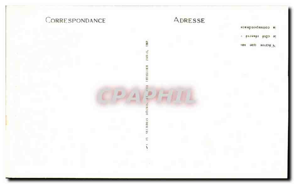 CPA Rouen La Grosse Horloge — Verso