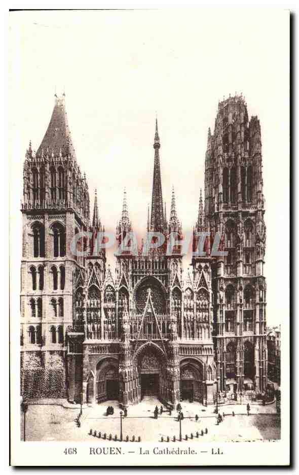 CPA Rouen La Cathedrale