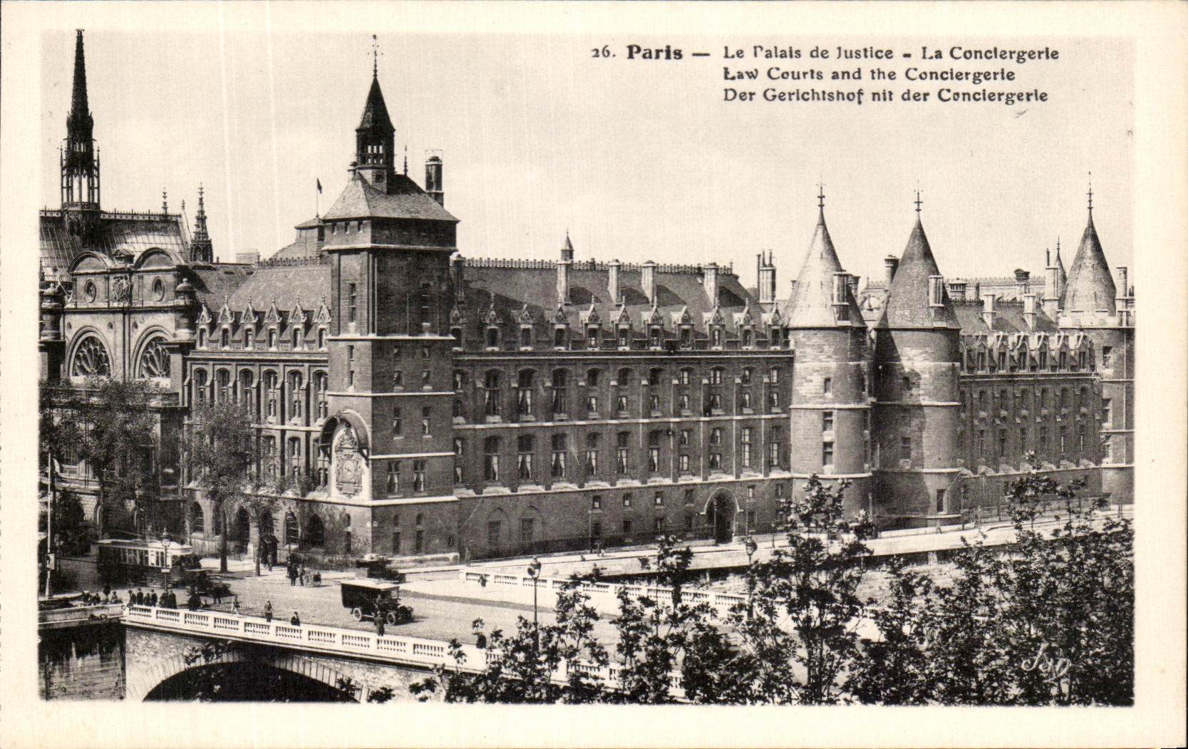 CPA Paris Le Palais de Justice La Conciergerie 