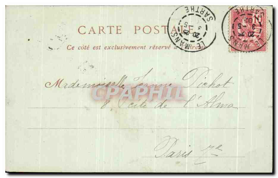 Tombeau d'Henri IV d'Anjou, Comte du Maine — attribué à Francesco Laurana — ND Phot — Verso