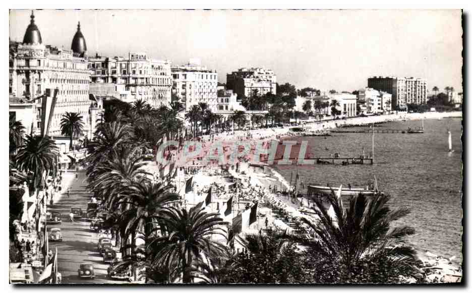 CPA La Cote D'Azur Cannes La Croisette