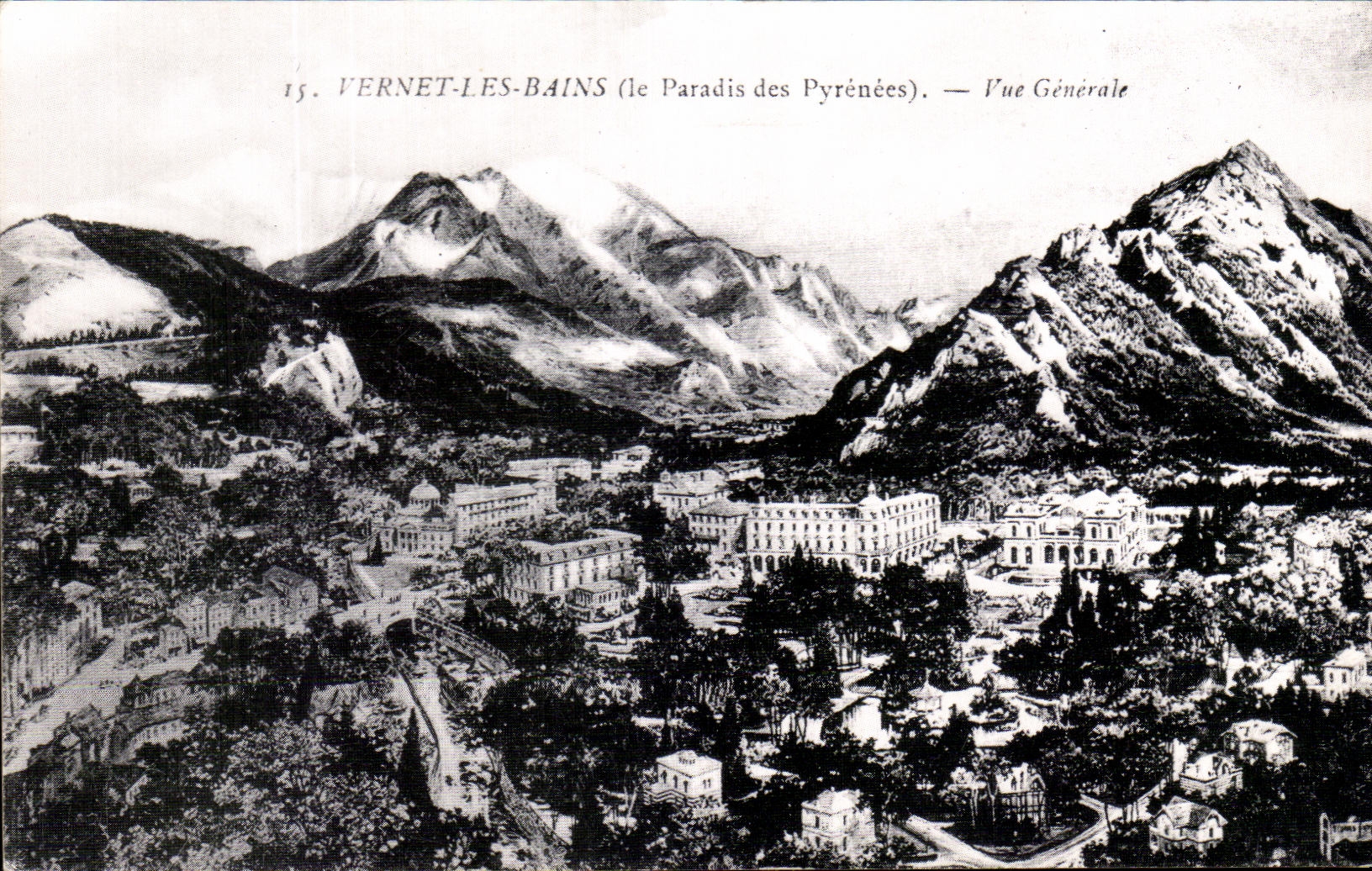 REPRO Vernet Les Bains Vue Generale