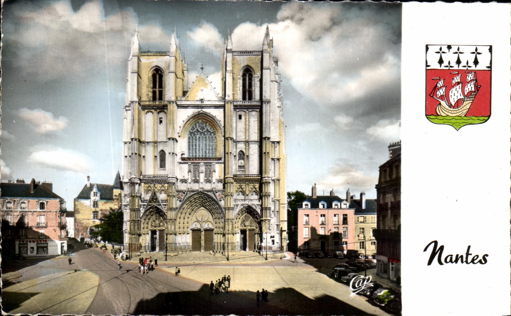 CPSM Nantes la cathedrale Saint pierre
