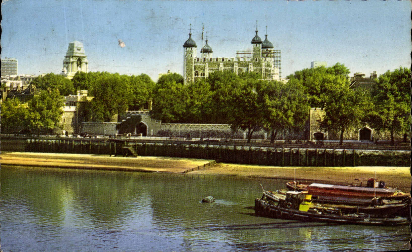 CPA Tower Of London And River Thames