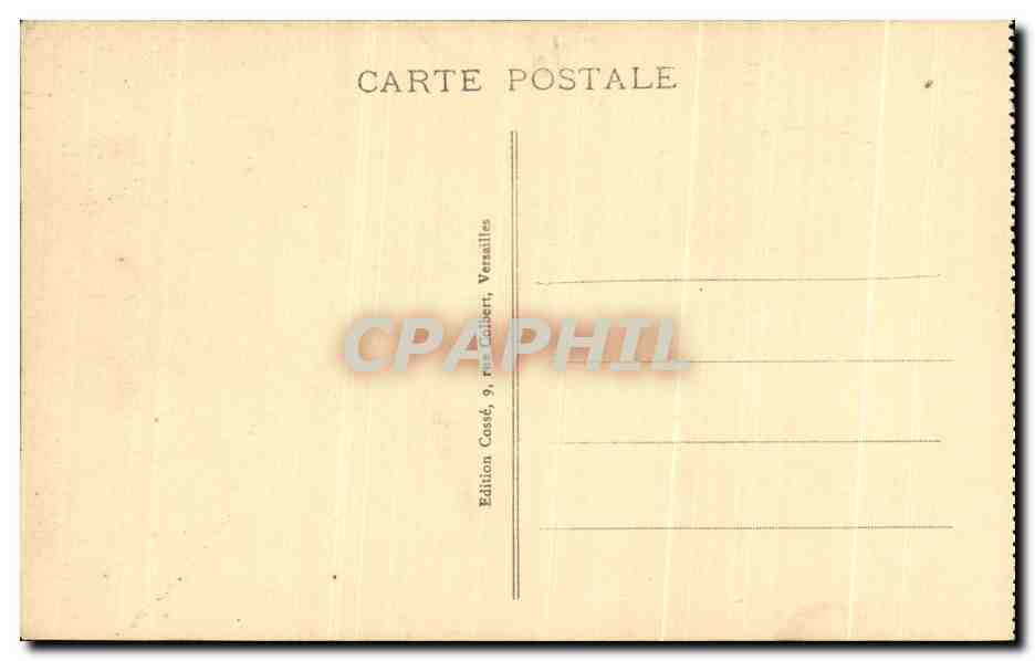 Versailles - Bassin de Latone - Allée Royale et Canal — Verso