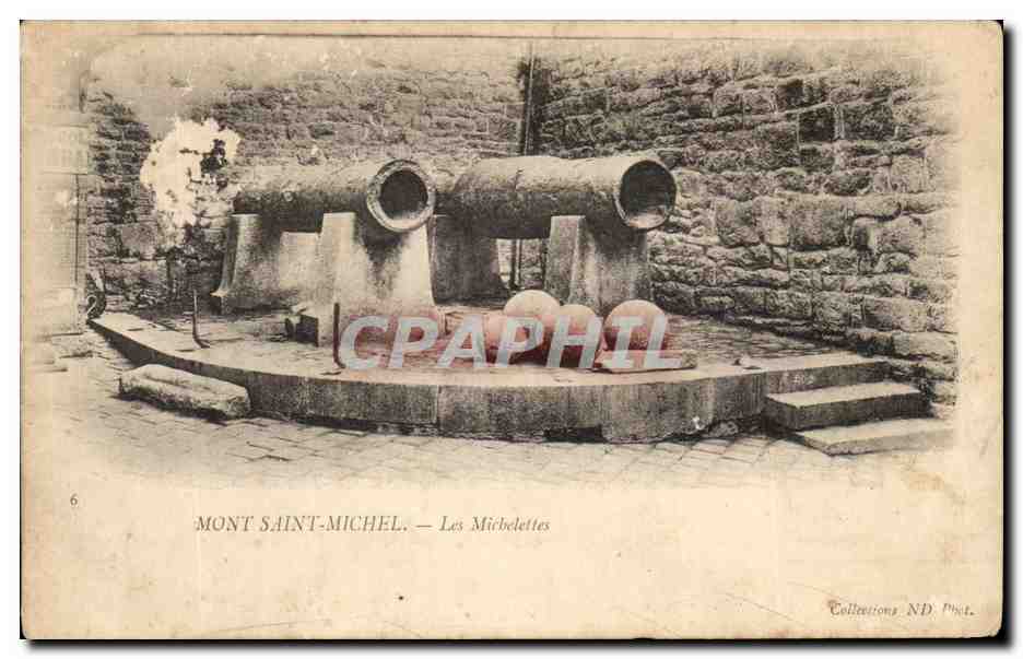 CPA Mont saint Michel Les Michelettes
