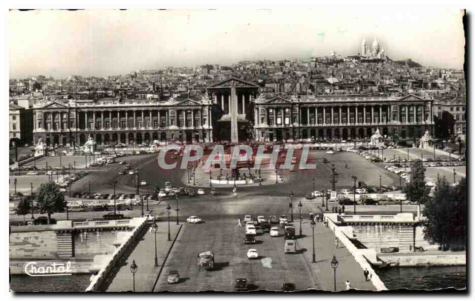 CPA Paris Vue generate de la Place de la Concorde