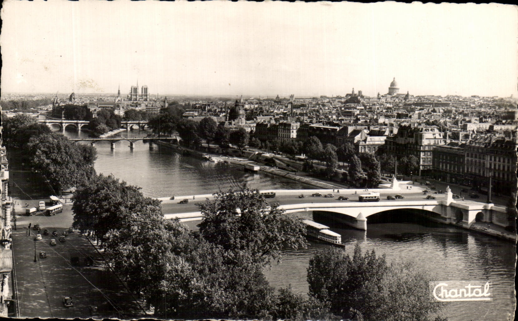 CPA Paris La Pointe de la Cite et les Ponts