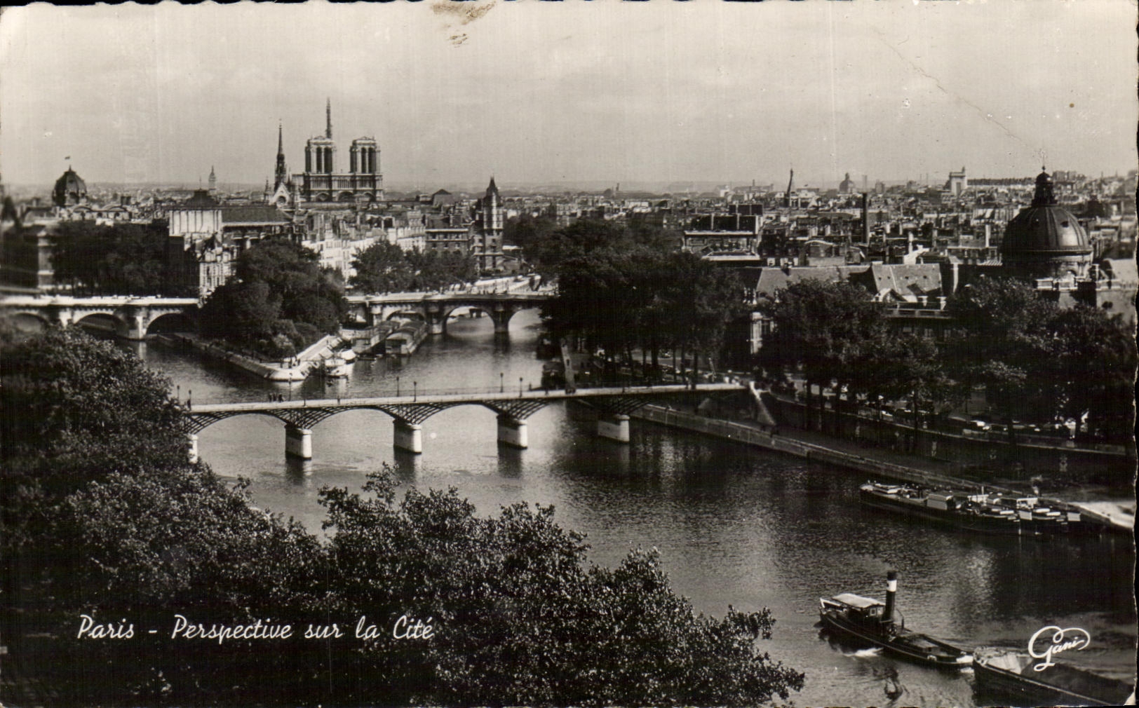 Paris - Perspective sur la Cité — éditeur Gani