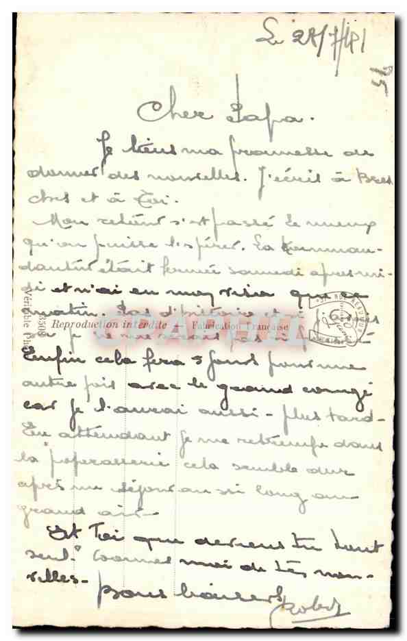Paris - Perspective sur la Cité — éditeur Gani — Verso