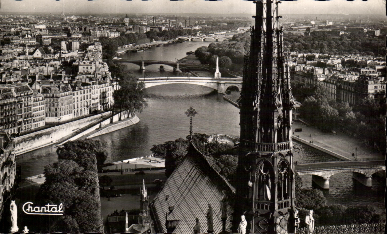 CPA Paris La Fleche de Notre Dame