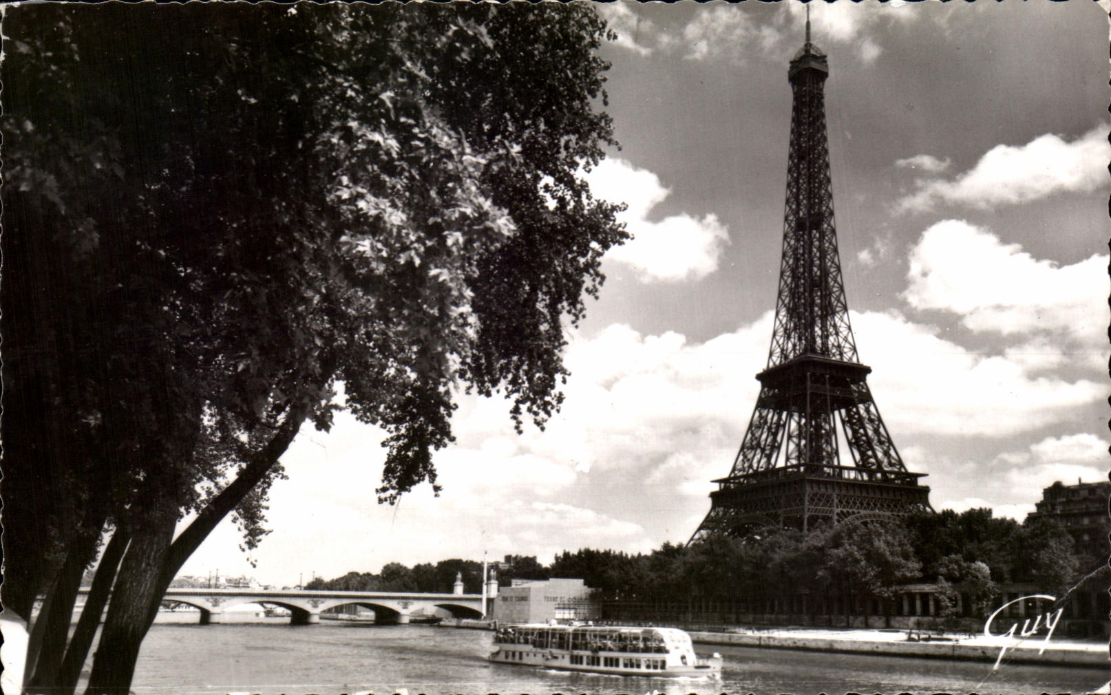 Paris et ses merveilles — La tour Eiffel (1887-1939) — Éd. d'Art Guy, n°3.603