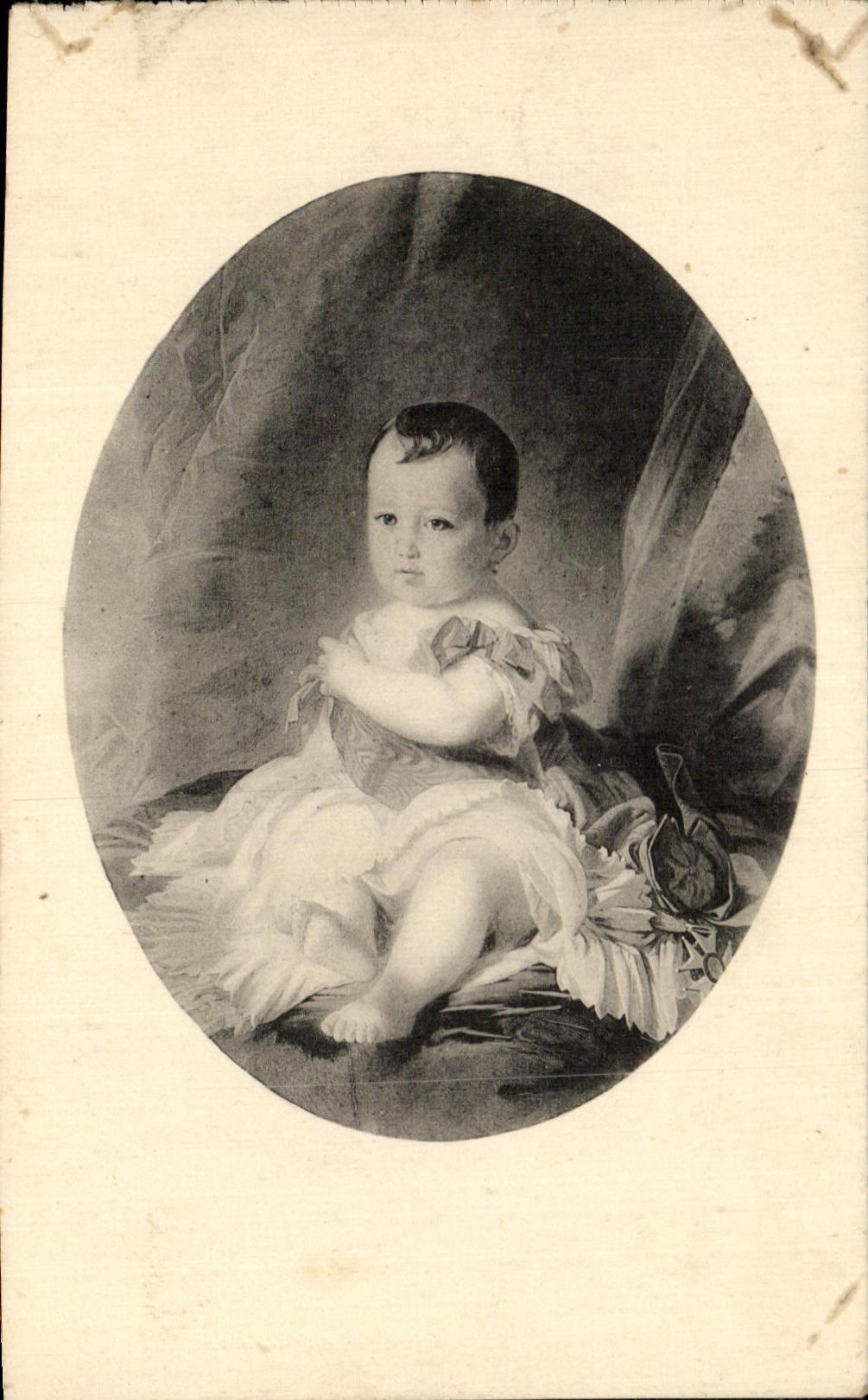 CPA Chateau De Malmaison Le Prince Imperial Enfant