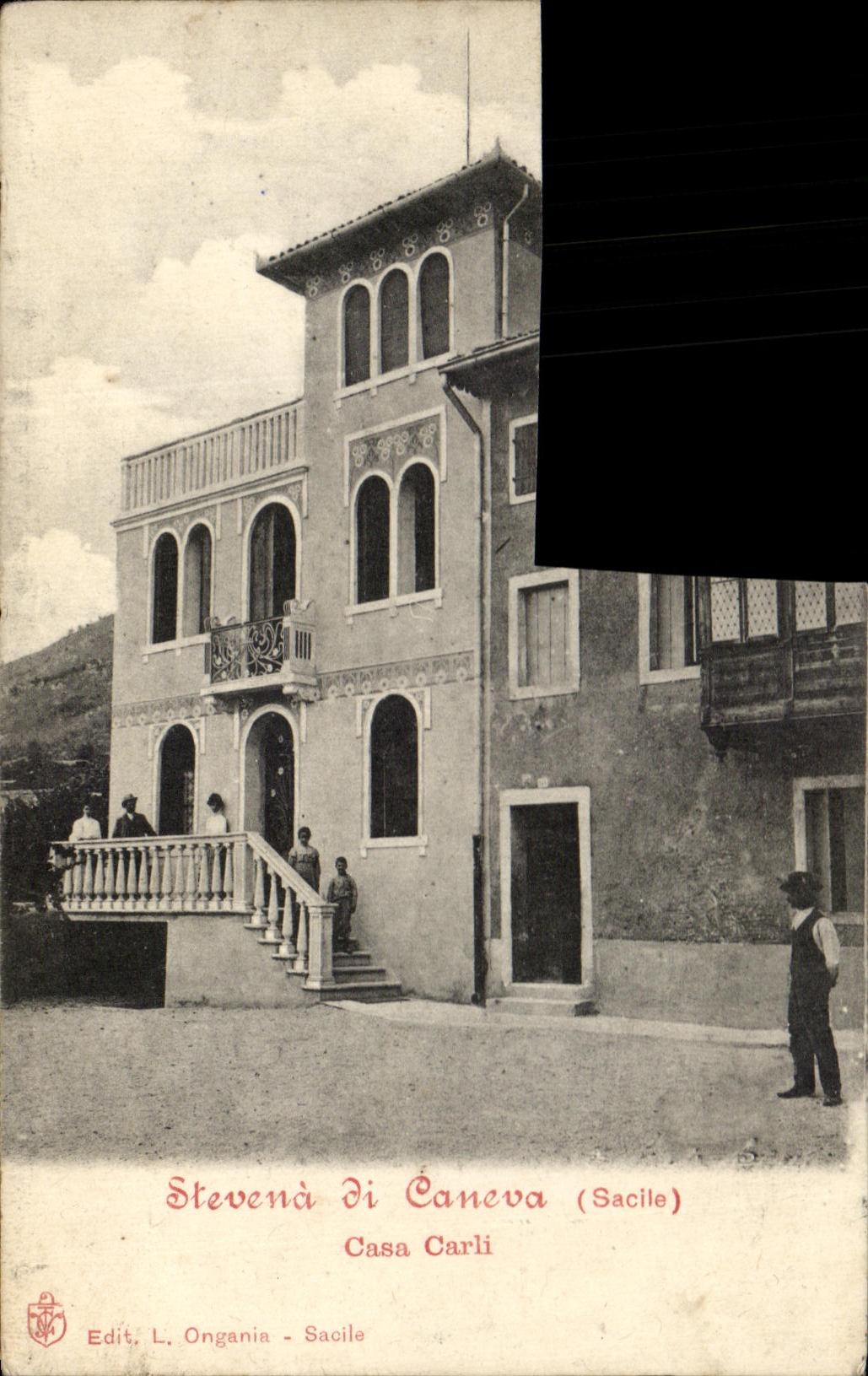 CPA Stevena di Caneva Casa Carli Sacile 