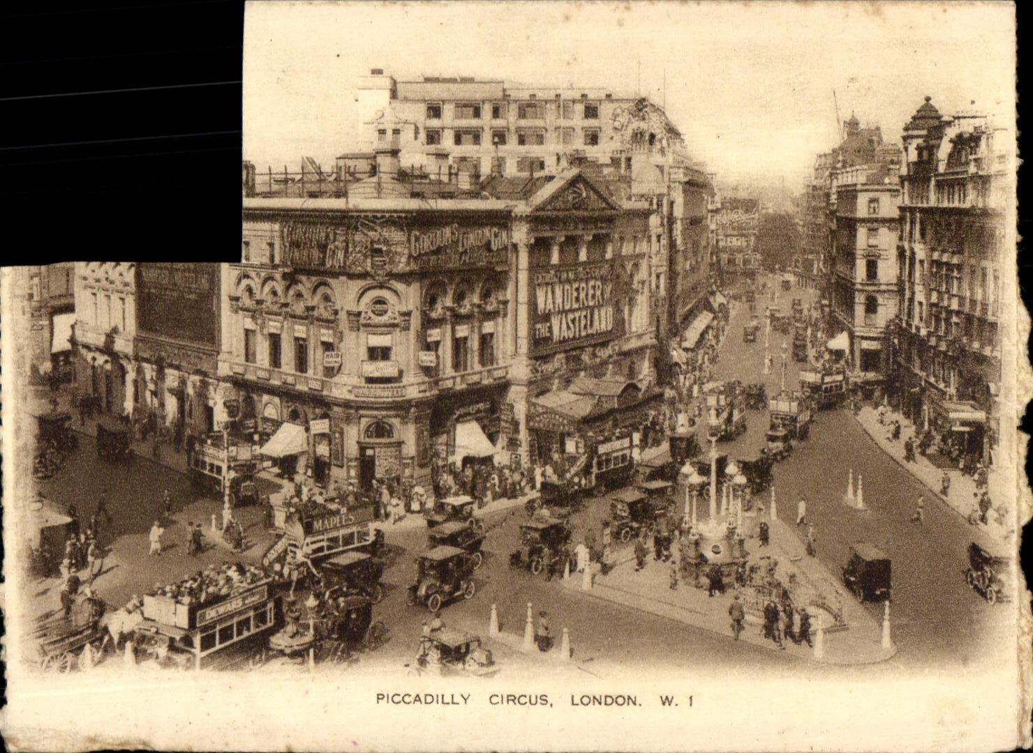 CPA Piccadilly Circus London
