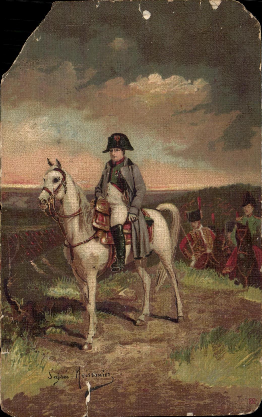 CPA Napoleon Militaria