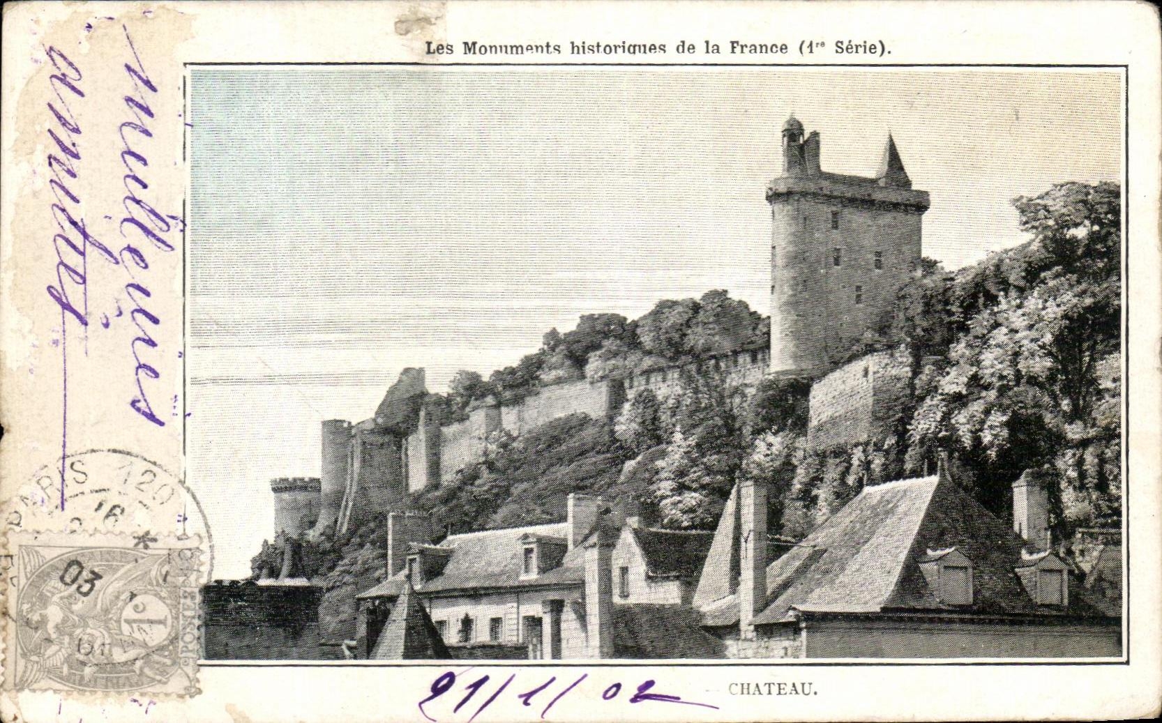 CPA Les Monuments Historiques de la France Chateau