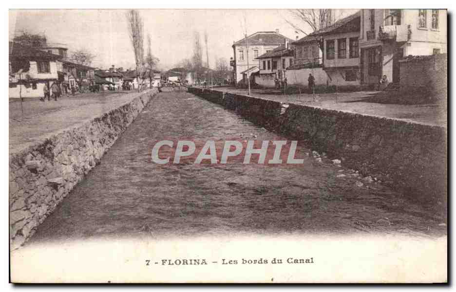 Florina — Les bords du Canal — éditeur non identifié, n°7