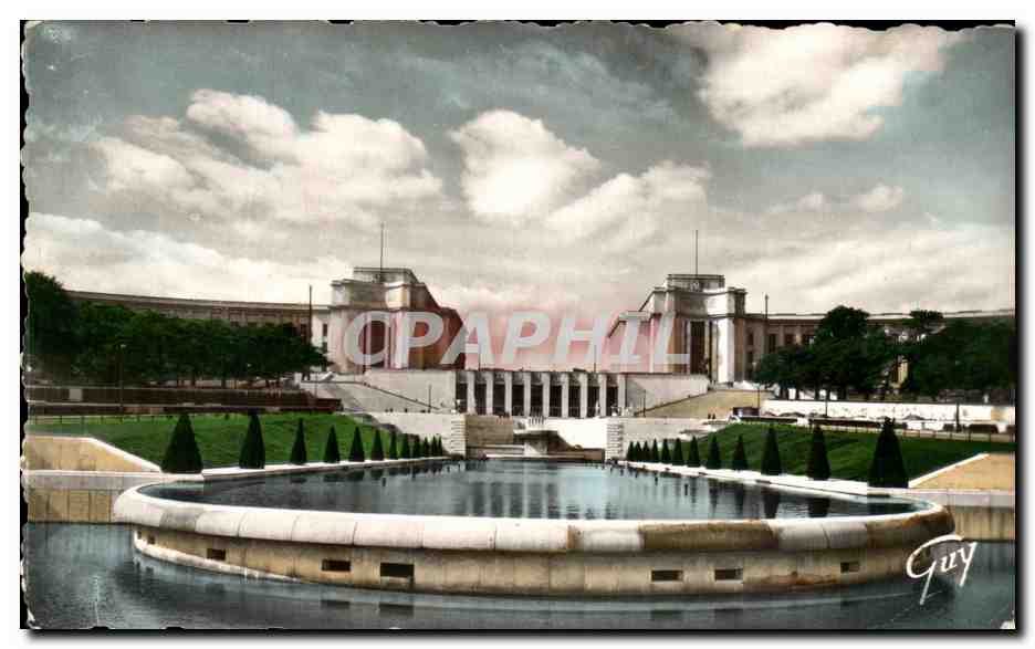 CPA Paris Et Ses Merveilles La palais de Chaillot 