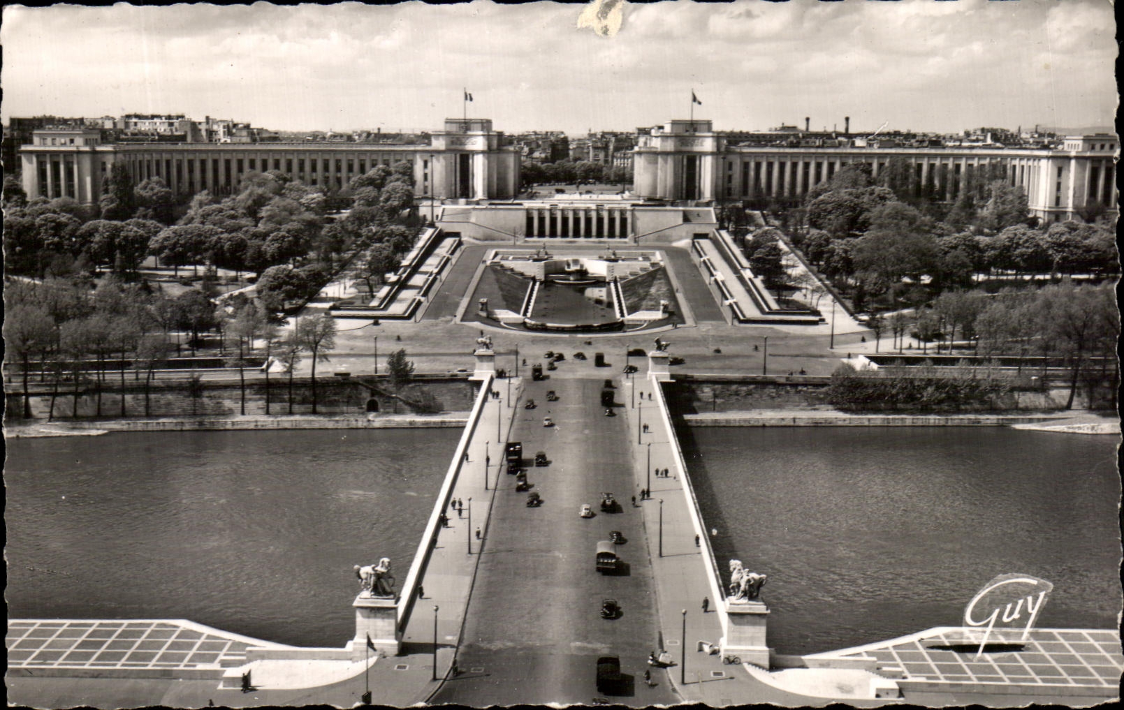 CPA Paris Et Ses Merveilles Le pont d'Iena et le palais de Chaillot 