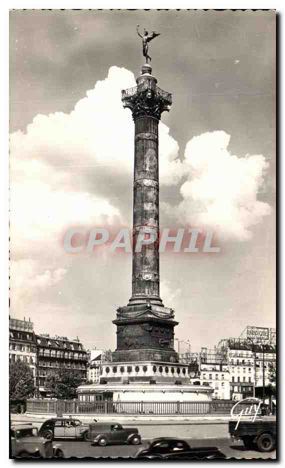 CPA Paris Et Ses Merveilles Place de la Bastille et Colonne de Juillet