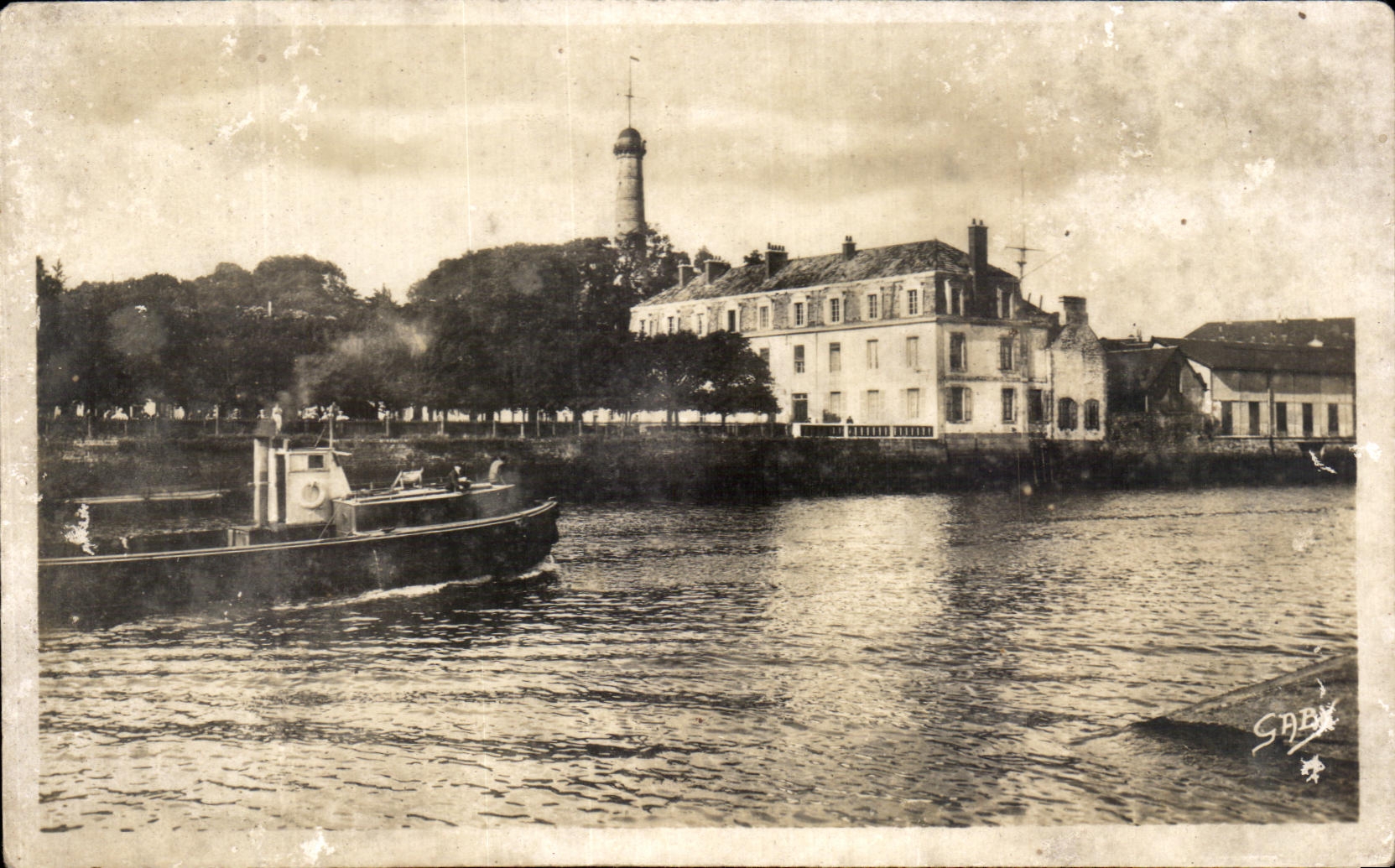 Le Port et l'Hôpital Maritime — Nantes — Éditions G. Artou