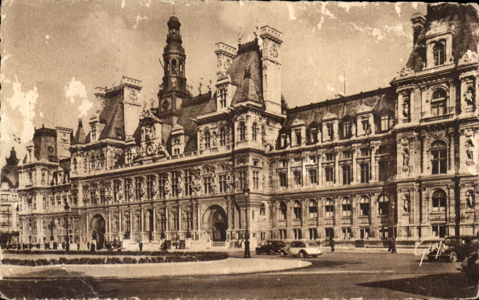 CPA Paris et ses merveilles l'Hotel de Ville