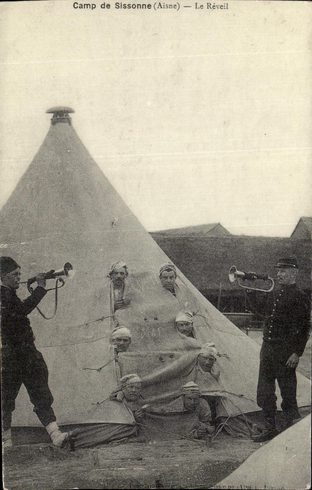 Camp de Sissonne (Aisne) — Le Réveil — Éditions de l'Aisne