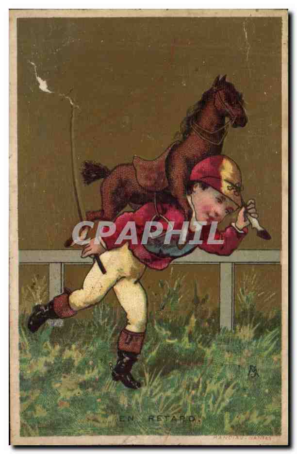 Chromo Jockey Cheval Hippisme 