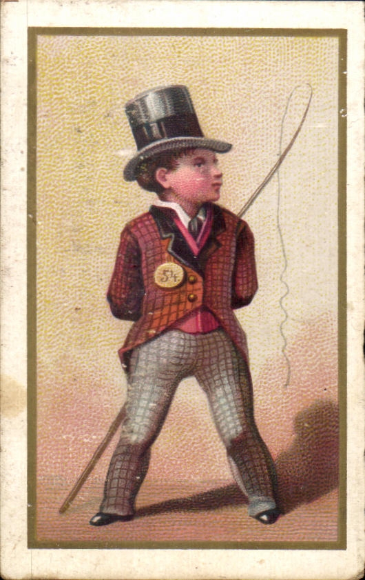 Enfant en costume de magicien — série 5½ — Usine Centrale de Chichorée Candeliez
