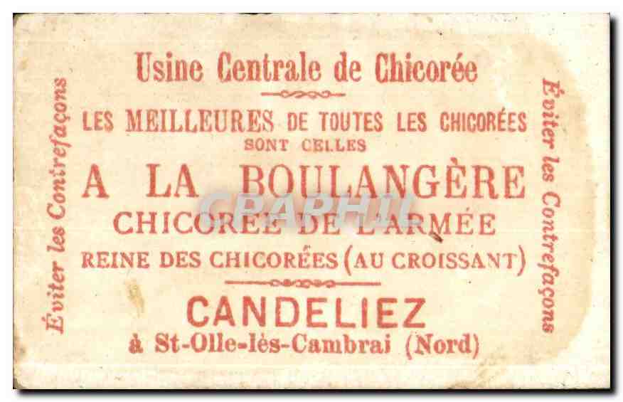 Enfant en costume de magicien — série 5½ — Usine Centrale de Chichorée Candeliez — Achterkant