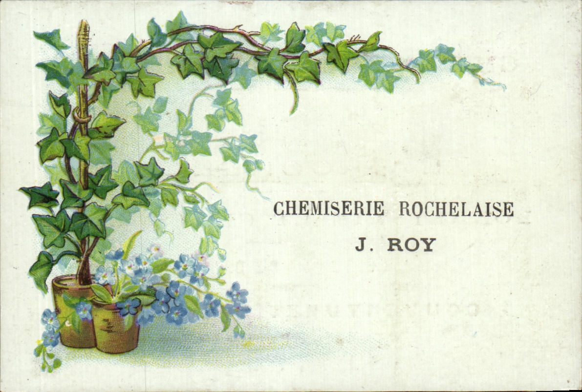 Chromo J Roy la Rochelle chemiserie