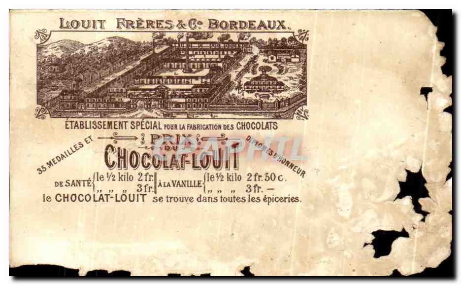 Chromo Chocolat Louit Femme  — Rückseite