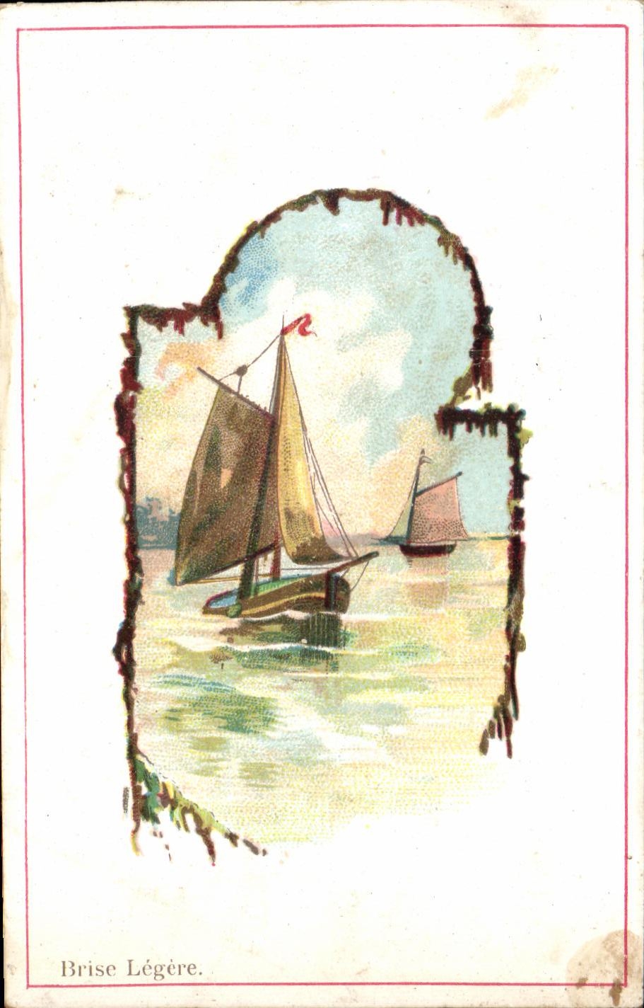 Chromo Bateau Brise legere