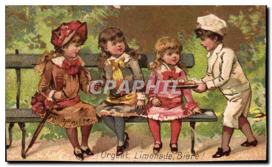 Chromo Enfants Patissier 