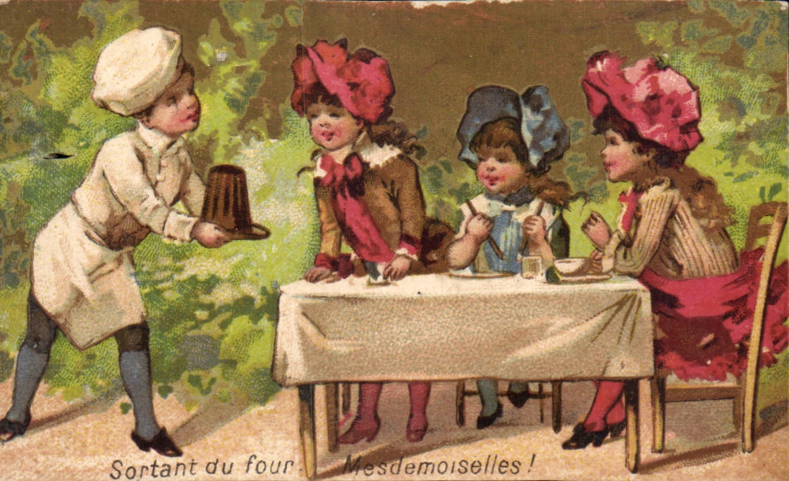 Chromo Enfant Patissier 