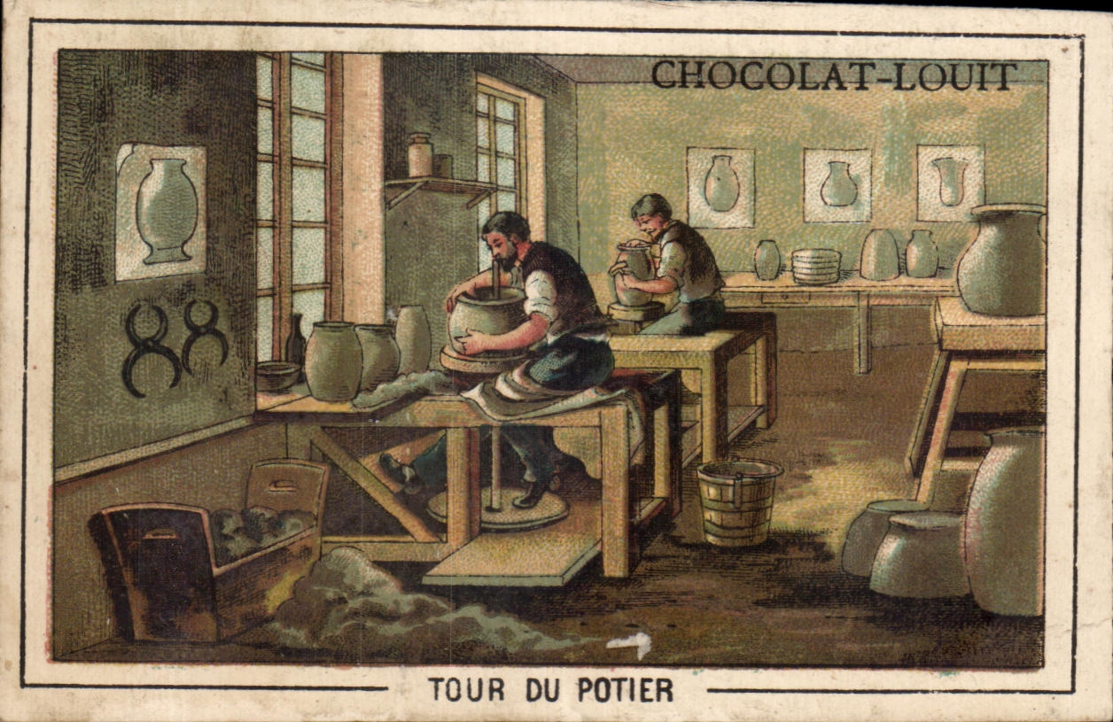 Tour du potier — Chocolat-Louït — Éditeur : Chocolat-Louït