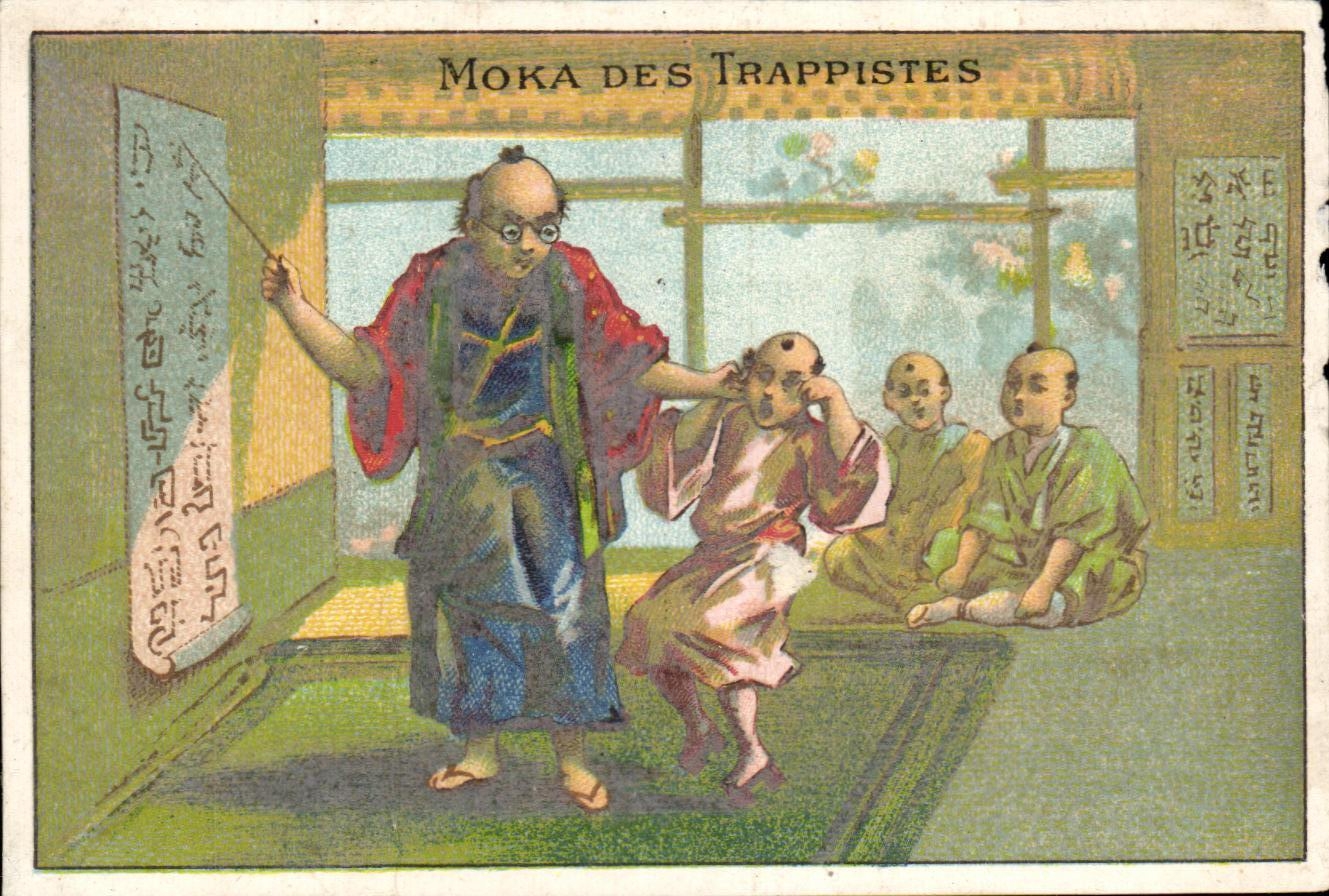 Chromo Moka des TRappistes Asie 