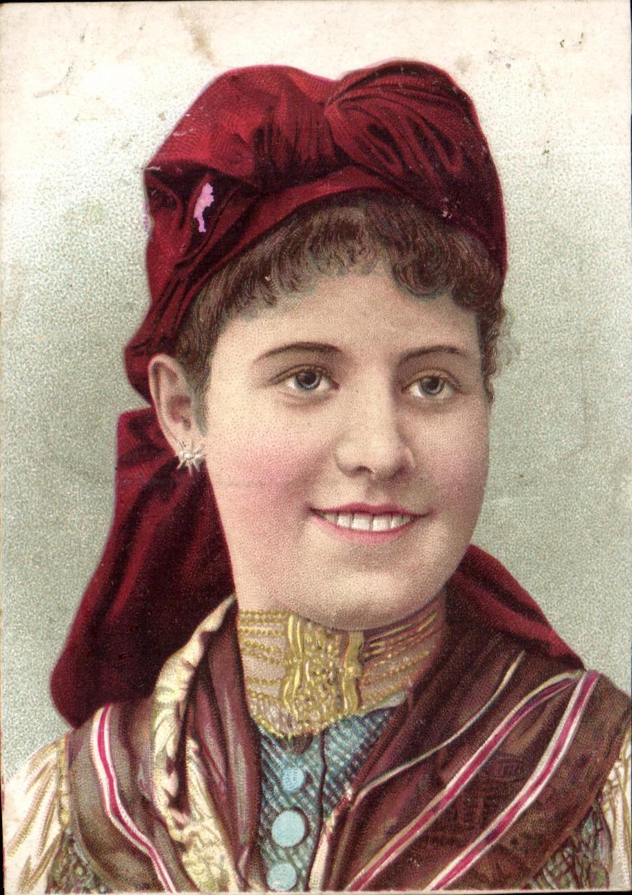 Chromo Femme Folklore Costume 