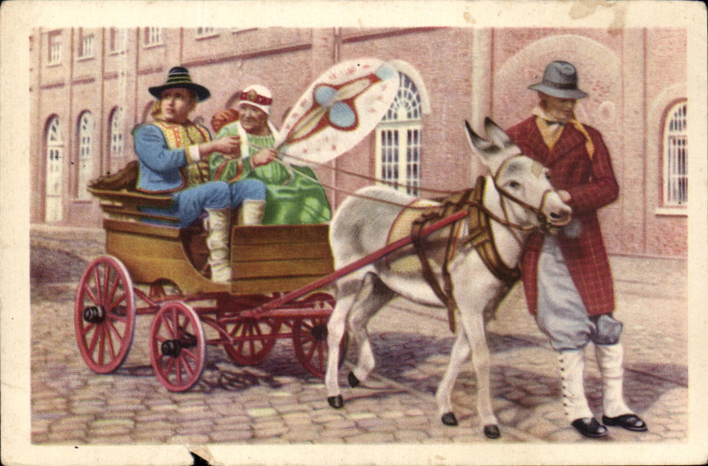 Image Cote d'or Folklore Belge Wynegen Les bohemiens dans le cortege de beinvenue 