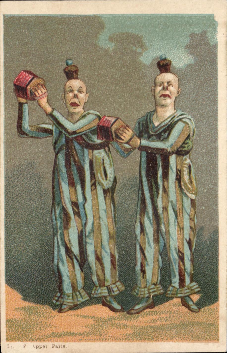 Chromo clowns Cirque 