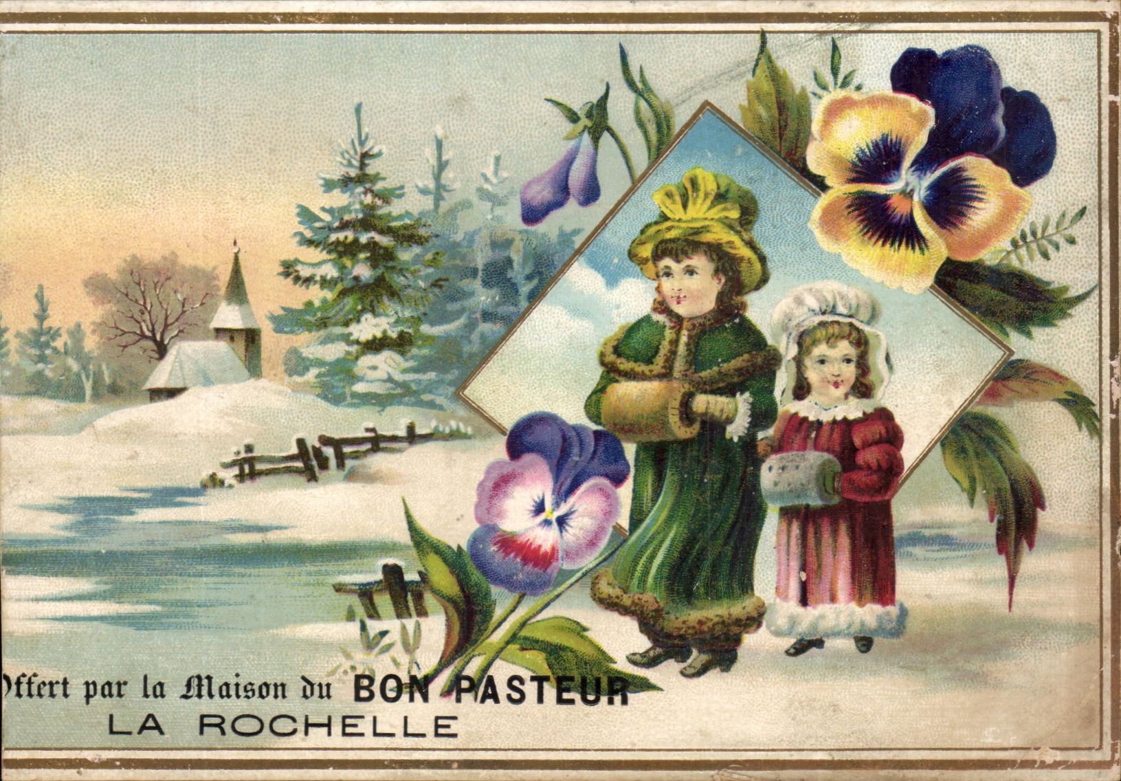 Chromo Maison du Bon pasteur La Rochelle Enfants 