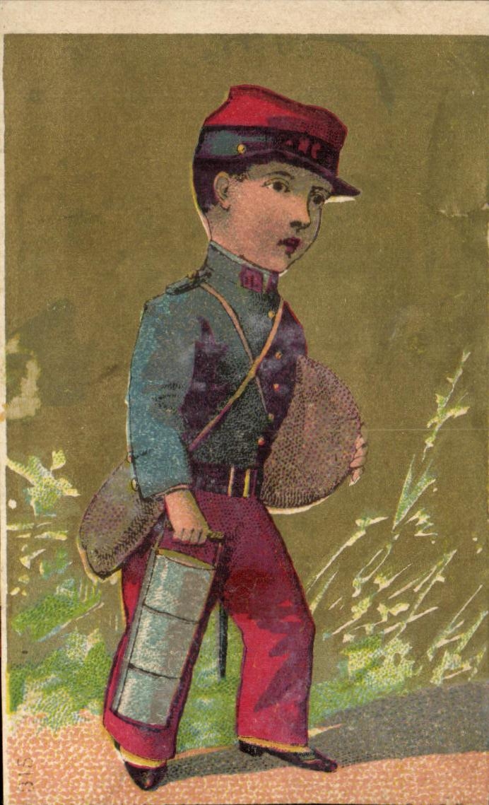 Chromo Soldat Militaria
