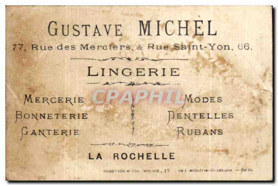 Enfants jouant — Gustave Michel, La Rochelle — Back