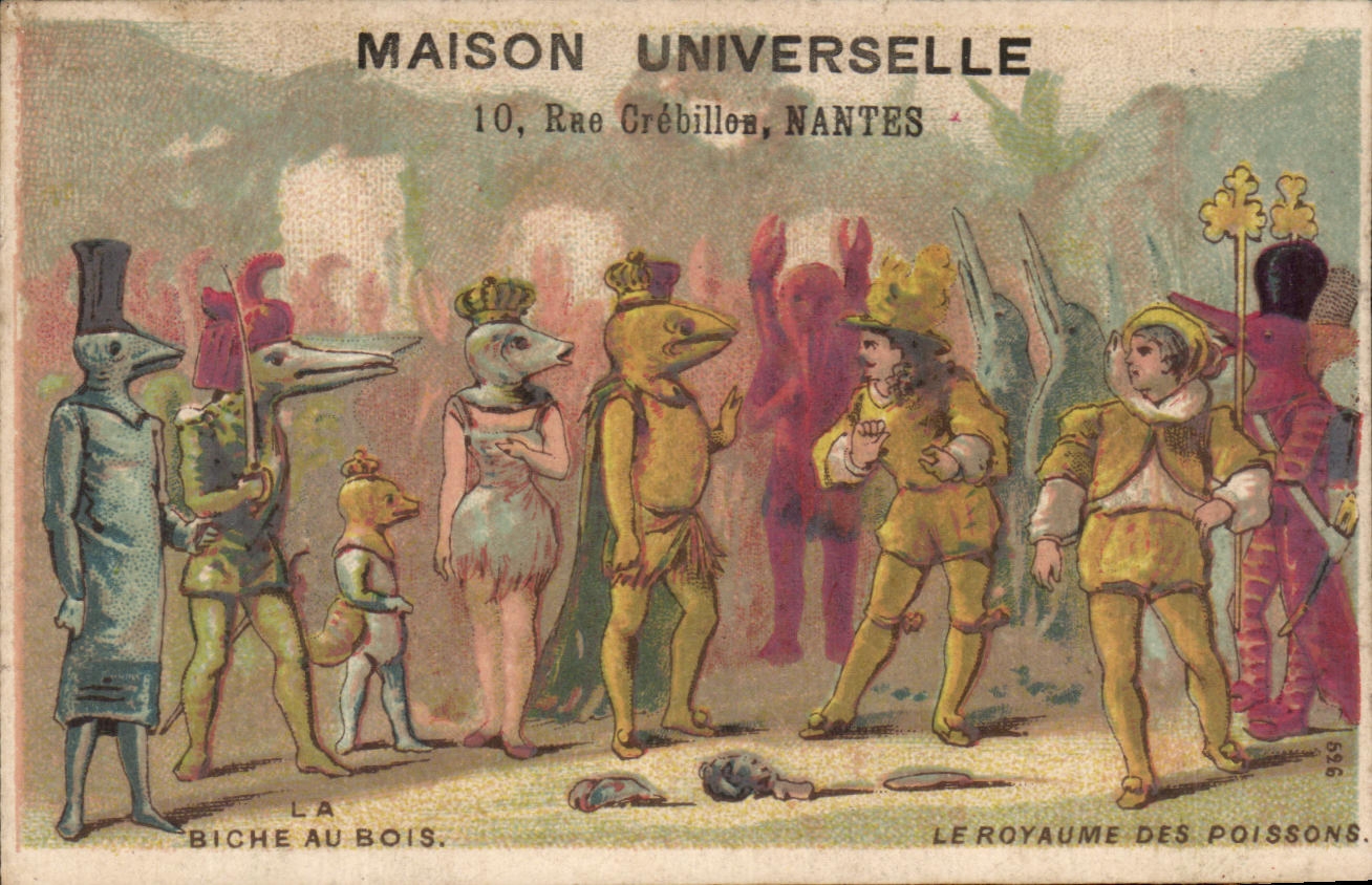 La Biche au Bois — Le Royaume des Poissons — Maison Universelle, 10 Rue Crébillon, Nantes