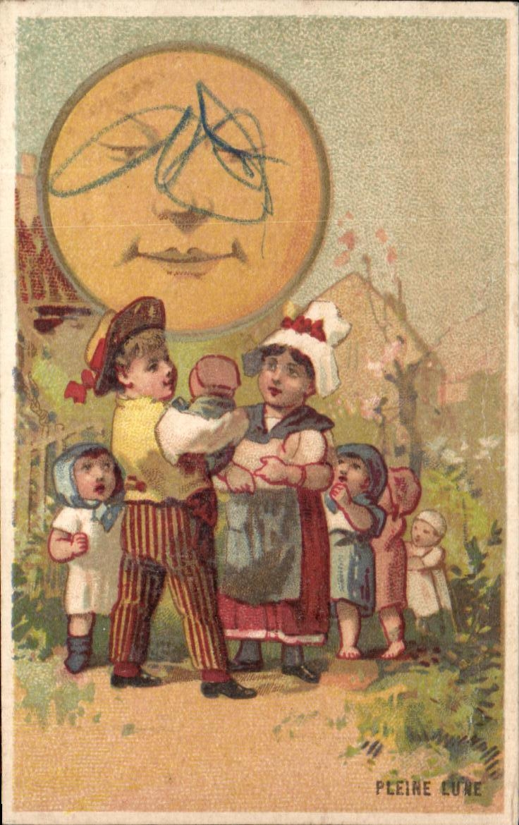 Chromo Pleine lune 