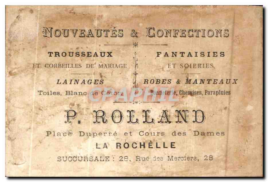 Femme de Pluméliau (Morbihan) — P. Rolland — Imp. Bloch, Le Cars et Ménard — Rückseite