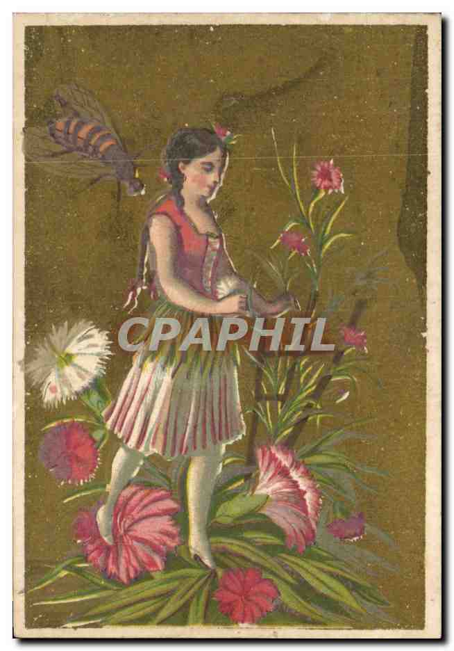Chromo Femme Abeille 